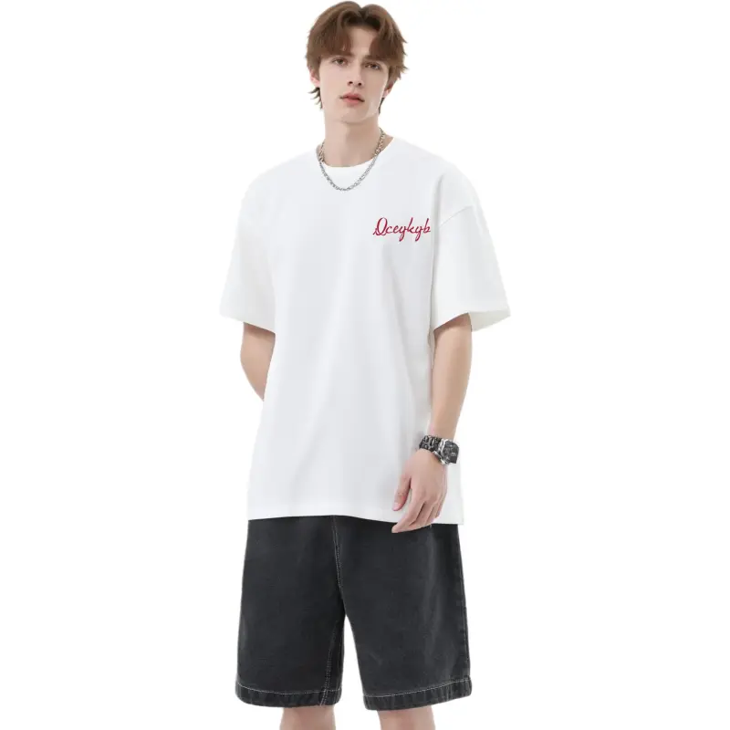 YK&YB T Shirts Unisex White-2