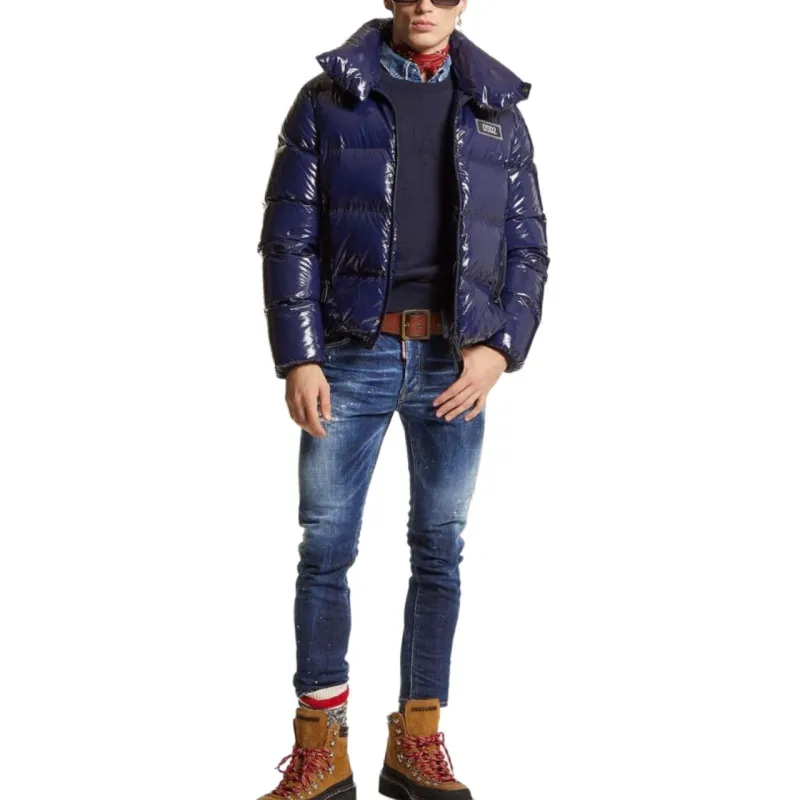 Dsquared2 Dark Easy Wash Skater Jeans-2