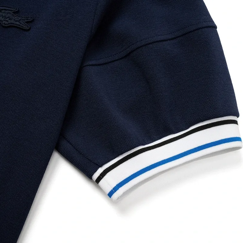 LACOSTE SS25 Polo Shirt Women's Navy Blue-3