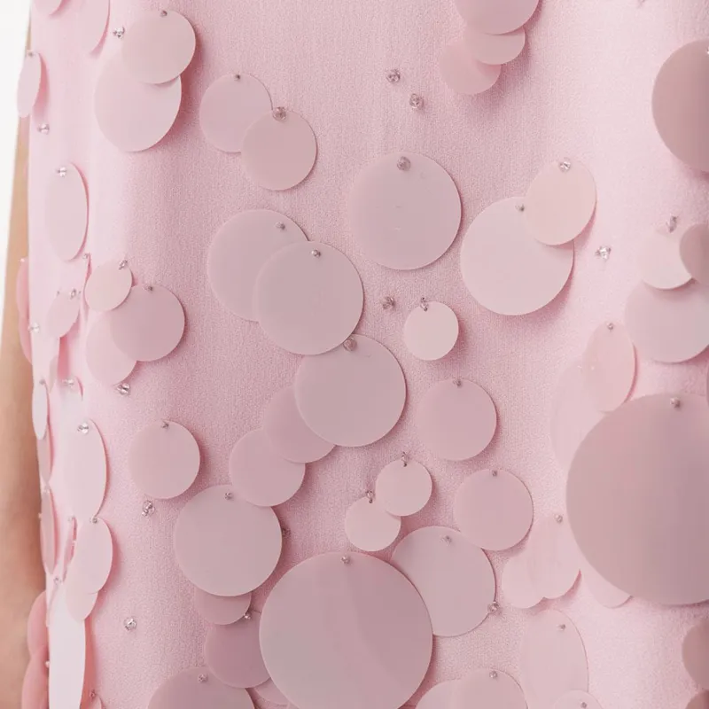 PRADA Sleeveless Dress Women's Pink-5