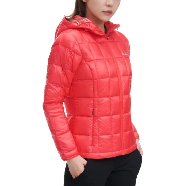 Columbia Down Jacket Women's Red-2