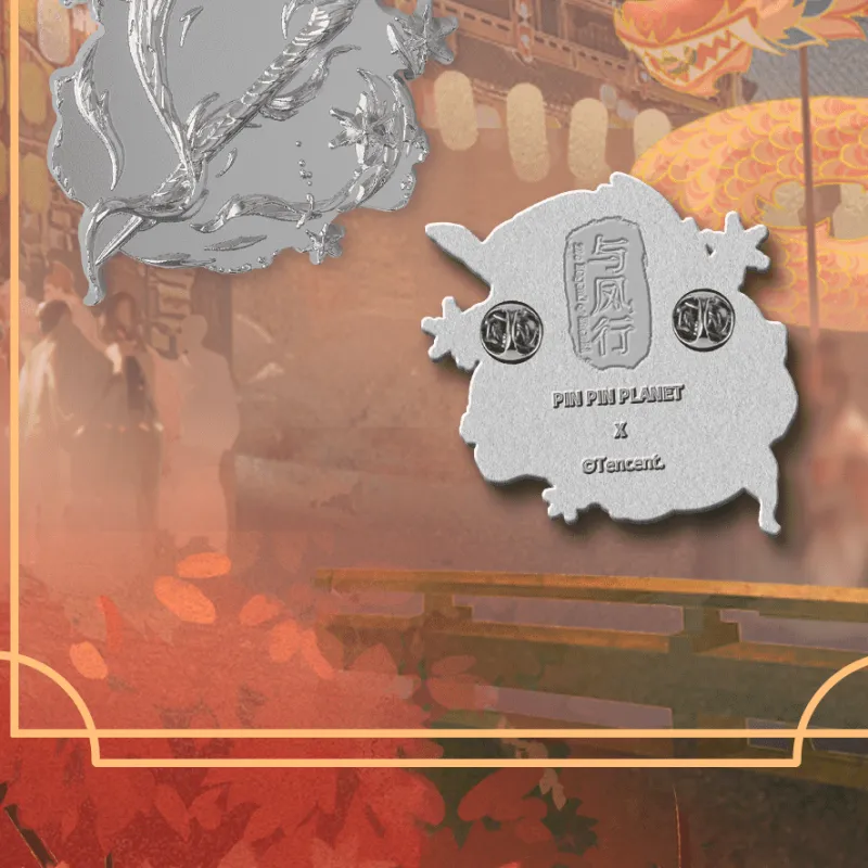 TENGXUNSHIPINCAOCHANGDI With The Phoenix, Metal Badges-3