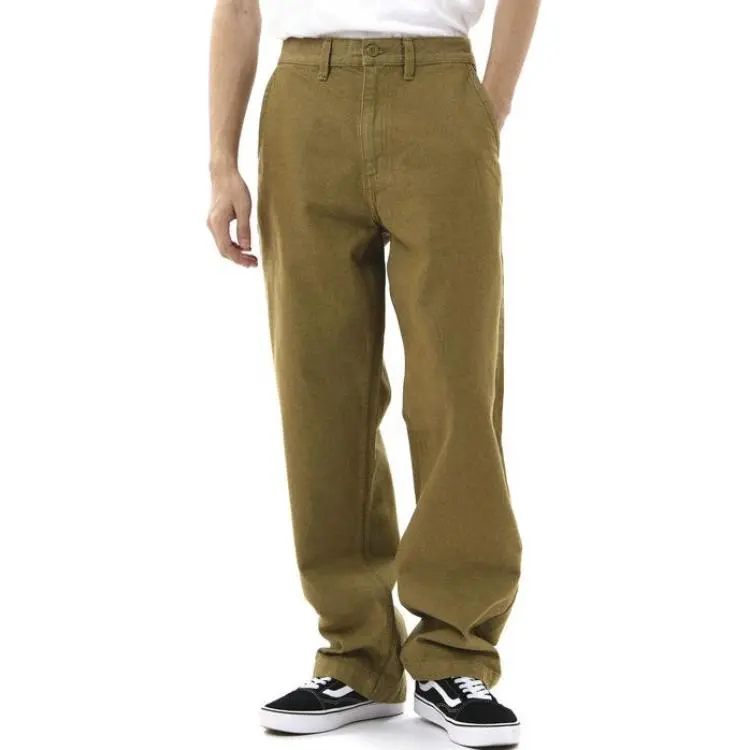 Vans Casual Pants Men Brown-2