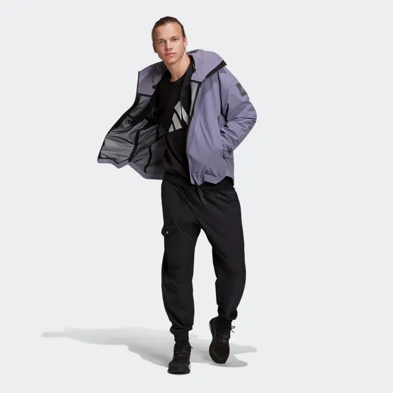 Adidas MYSHELTER Jackets Men Purple-4