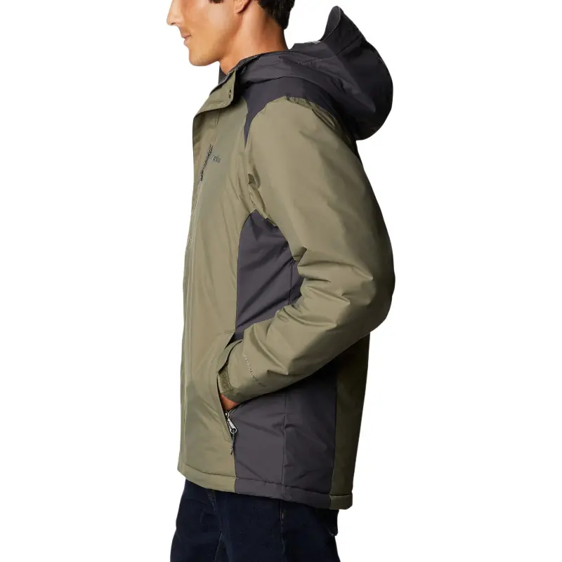 Columbia Jackets Men Gray Green-3