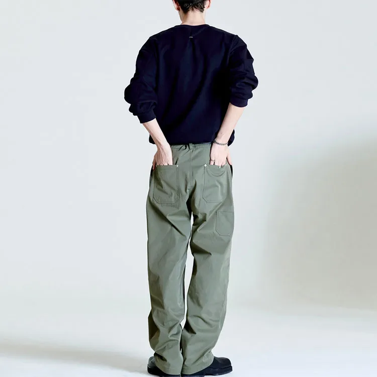 MLRH Casual Pants Men Olive Green-2