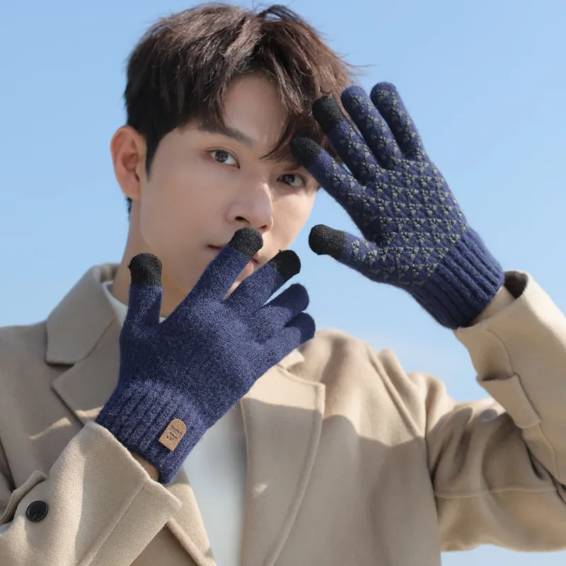 PEAK Knit Gloves Unisex-2