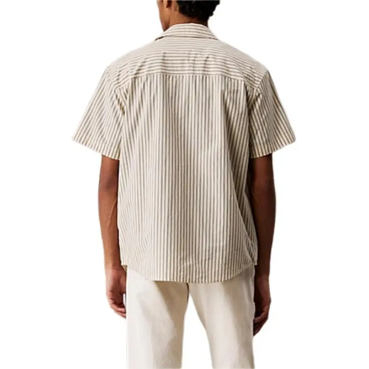 Calvin Klein Shirts Men Ecru-1