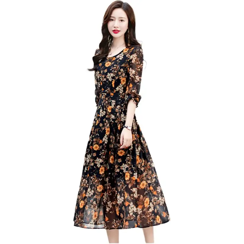 Fele.d Long Sleeved Dress Women's-5