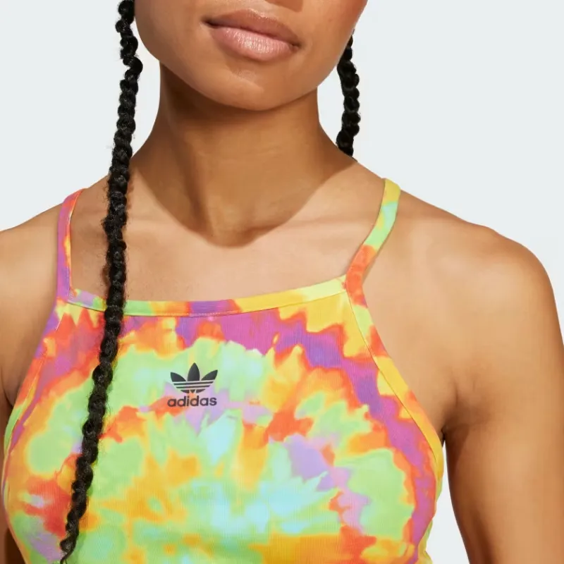 Adidas Originals Slip Dresses Women's Yellow-4