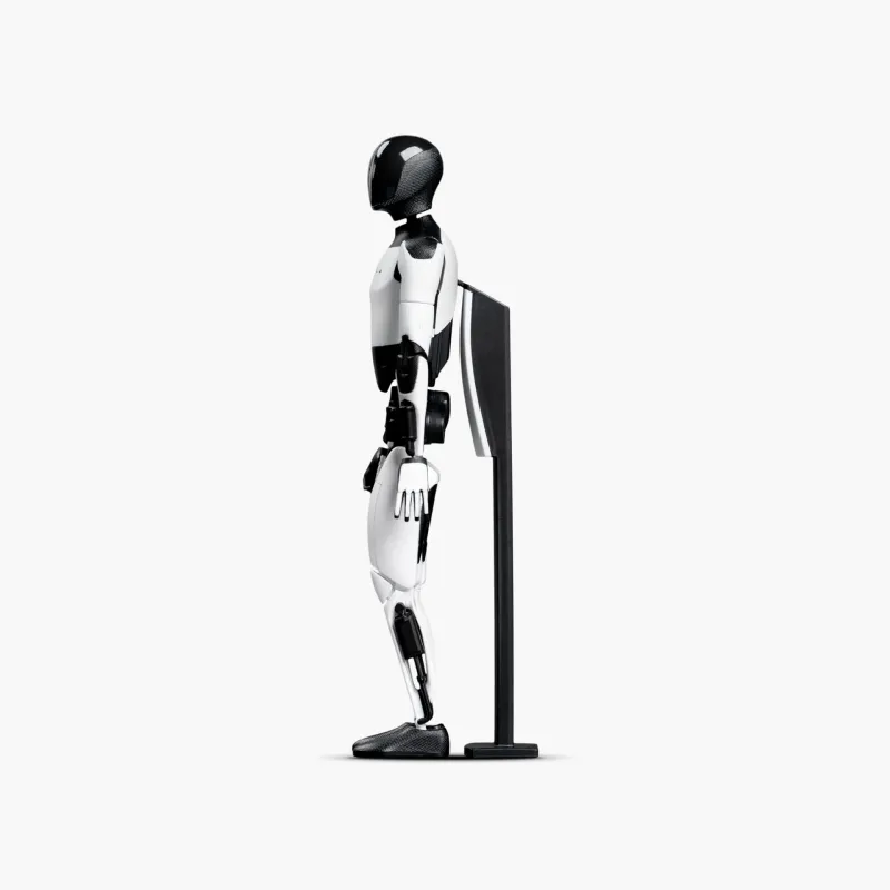 Tesla Bot Ornament Humanoid Robot Hobby Model Scale Figures 18.2cm-3