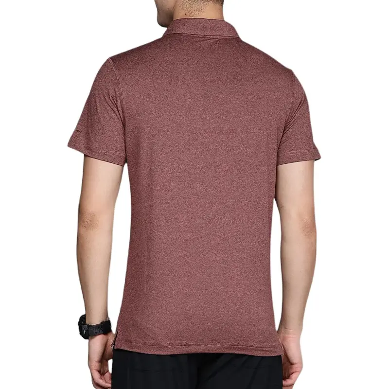 Columbia Tech Trail Polo Shirts Men Light Grape-2