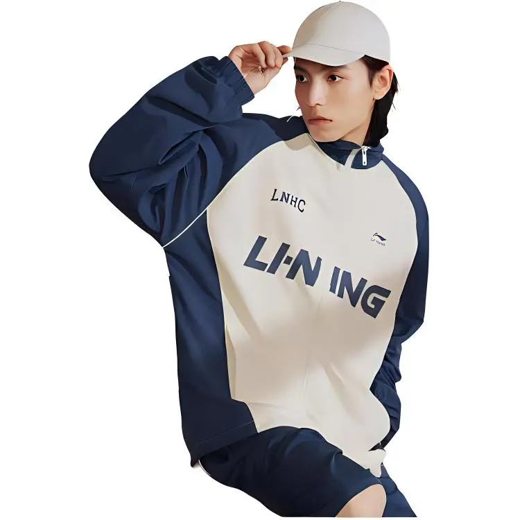 LiNing Sports Fashion Collection Jackets Coats Unisex Ecru-2