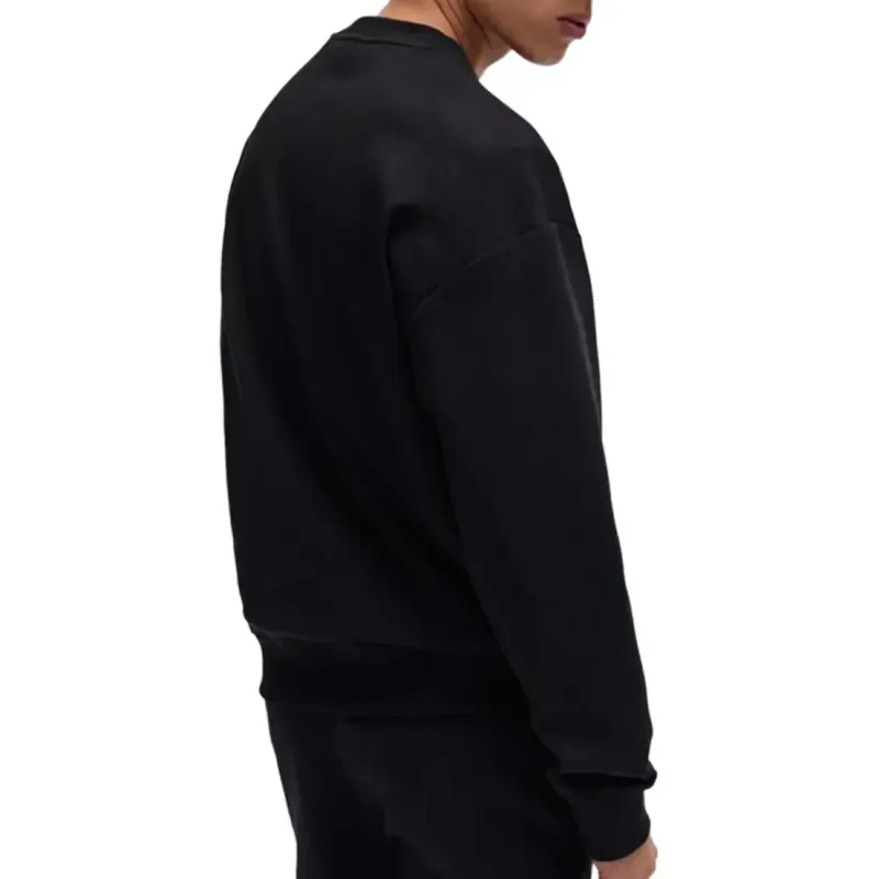 HUGO BOSS Logo patch Stretch cotton Hoodie-5