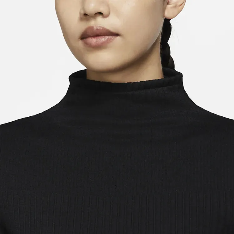 Nike Set in Sleeve T Shirt Women's Black-3