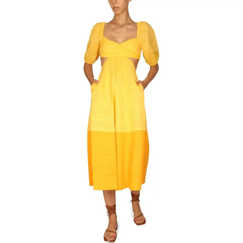 Staud Carina Midi Dress-1