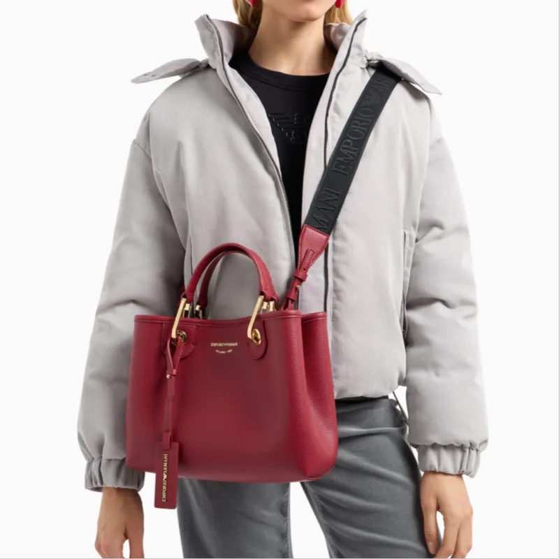 EMPORIO ARMANI Logo Tag Top Handle Bag-3