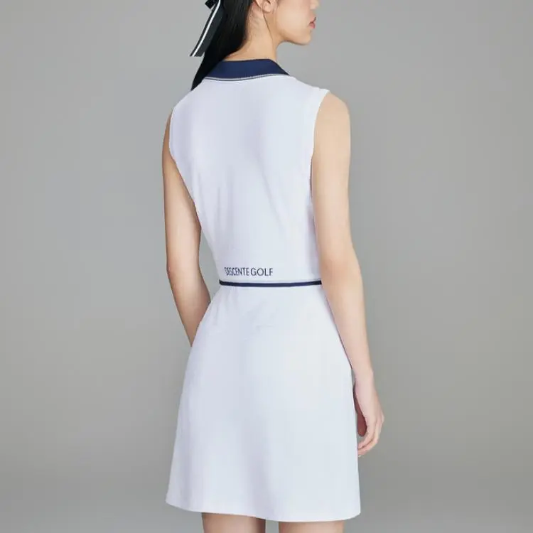DESCENTE Golf FIELD SS25 Sleeveless Dress Women's-3