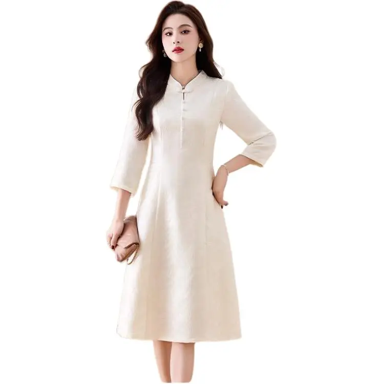 Fele.d Long Sleeved Dress Women's-5