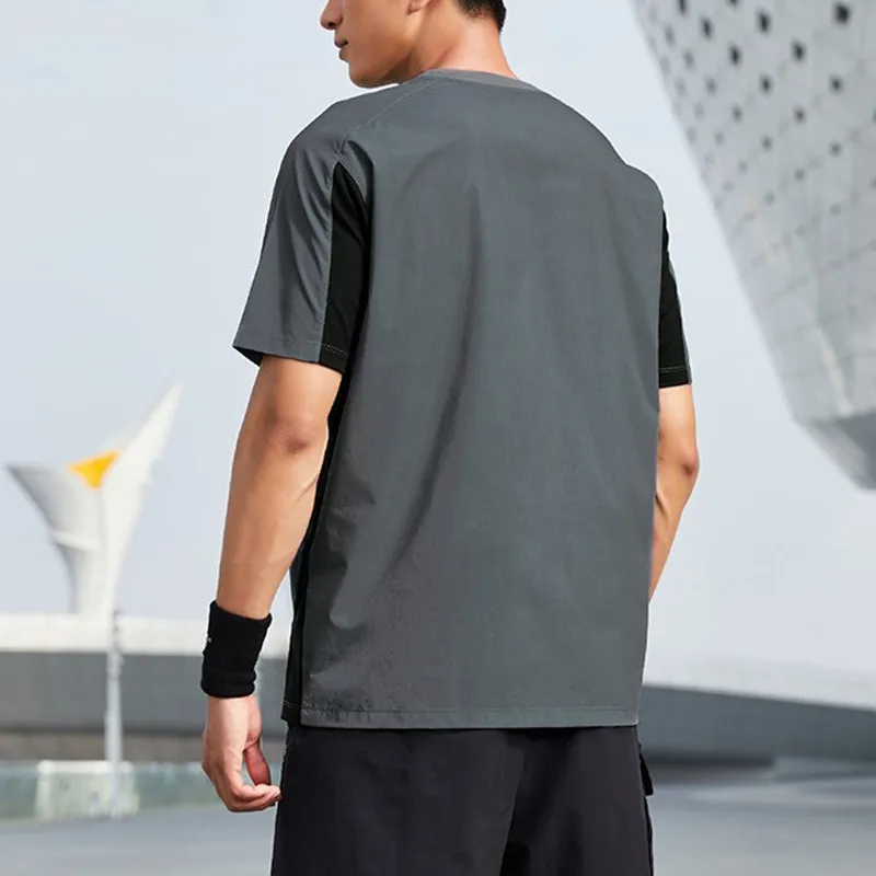 361° Raglan Sleeve T Shirt Men's Iron Gray-3