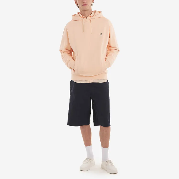 Maison Kitsune Fox Head Patch Drawstring Hoodie-2