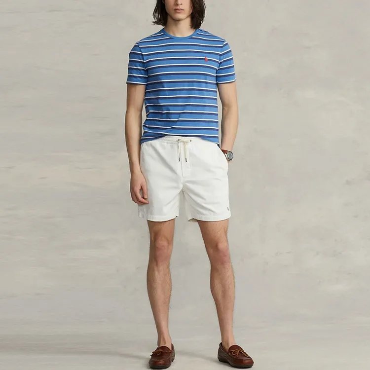 Polo Ralph Lauren Casual Shorts Men White-1