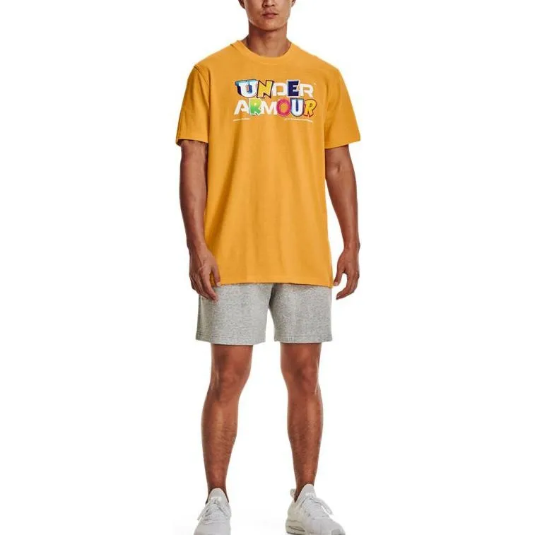 Under Armour T Shirt Men's Orange-4
