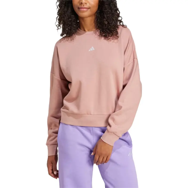 Adidas ESSENTIALS Sweatshirt Women's Warm Clay/White-1
