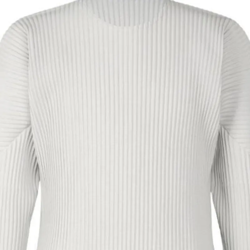 ISSEY MIYAKE Pleated T shirt-5