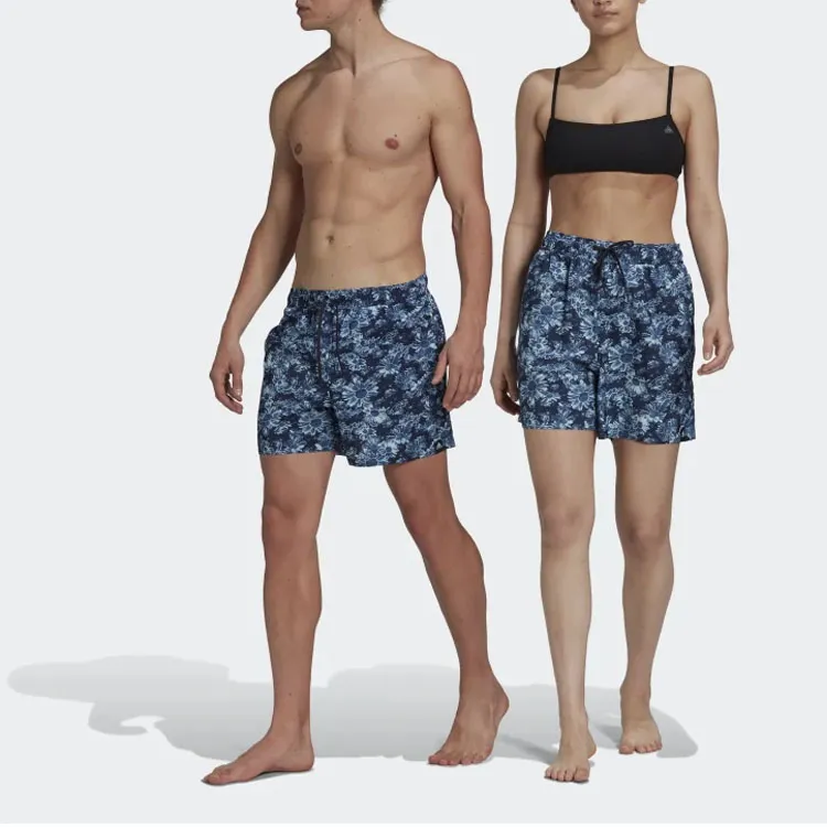 Adidas Casual Shorts Unisex Blue-1