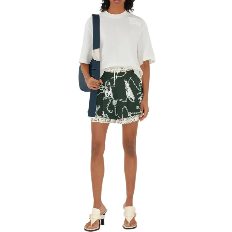 Burberry Logo appliqué Cotton T shirt-2