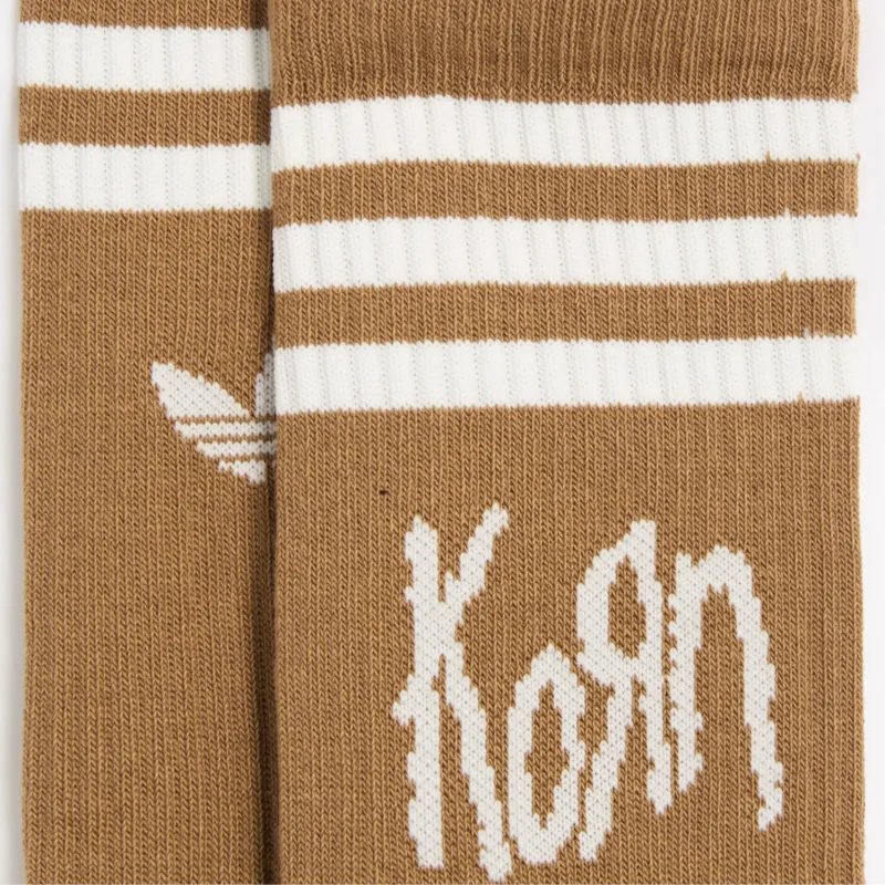 Adidas X KoRn Sock Set 3 Pack Off White/Black/Brown Desert-1