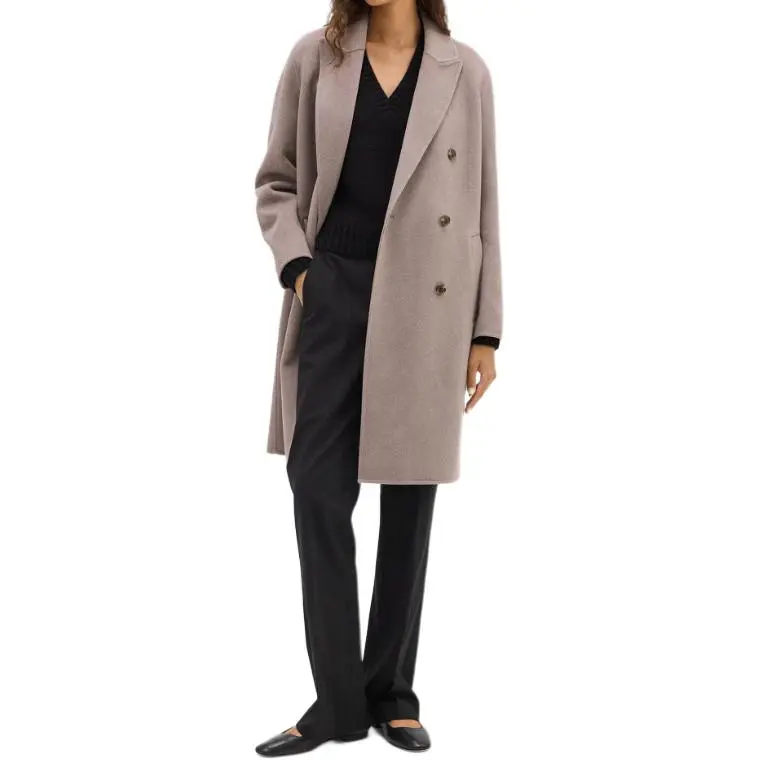 THEORY Double Breasted Coat-2