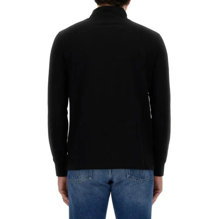 PS By Paul Smith Zebra Patch Turtleneck Knit Jumper-4