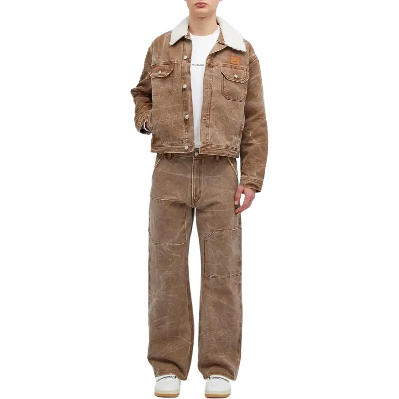 Acne Studios Jackets Men Brown-4