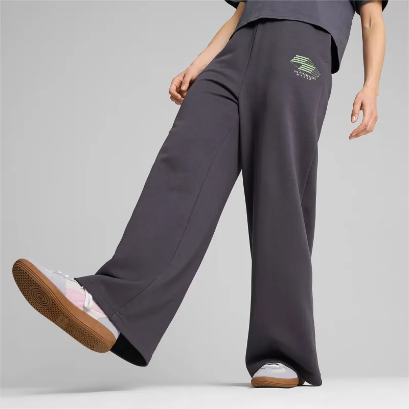 PUMA HYROX FW24 Sweatpants Casual Pants Women's Galaxy Gray-2