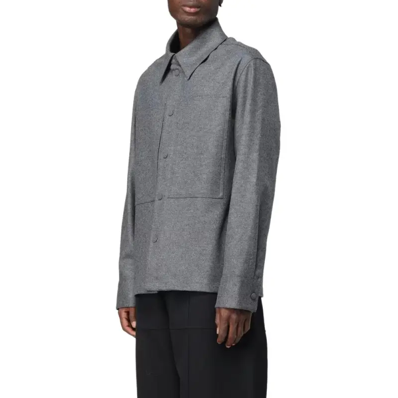 JIL SANDER Buttoned Long Sleeved Shirt-3