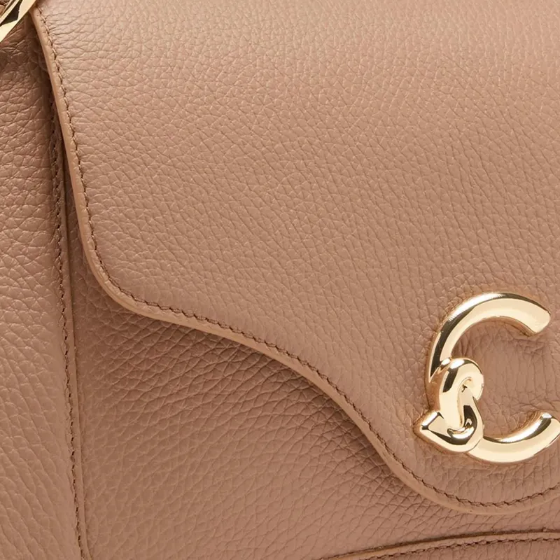 COCCINELLE C Me Logo Plaque Tote Bag-4