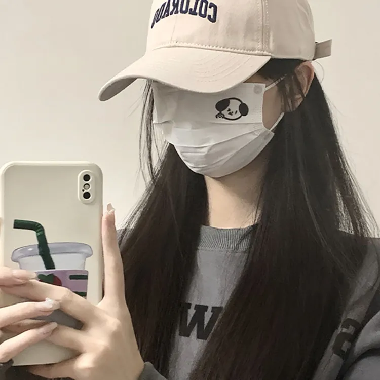 Ai Jiawei Cotton Baseball Caps Unisex Multicolor-28