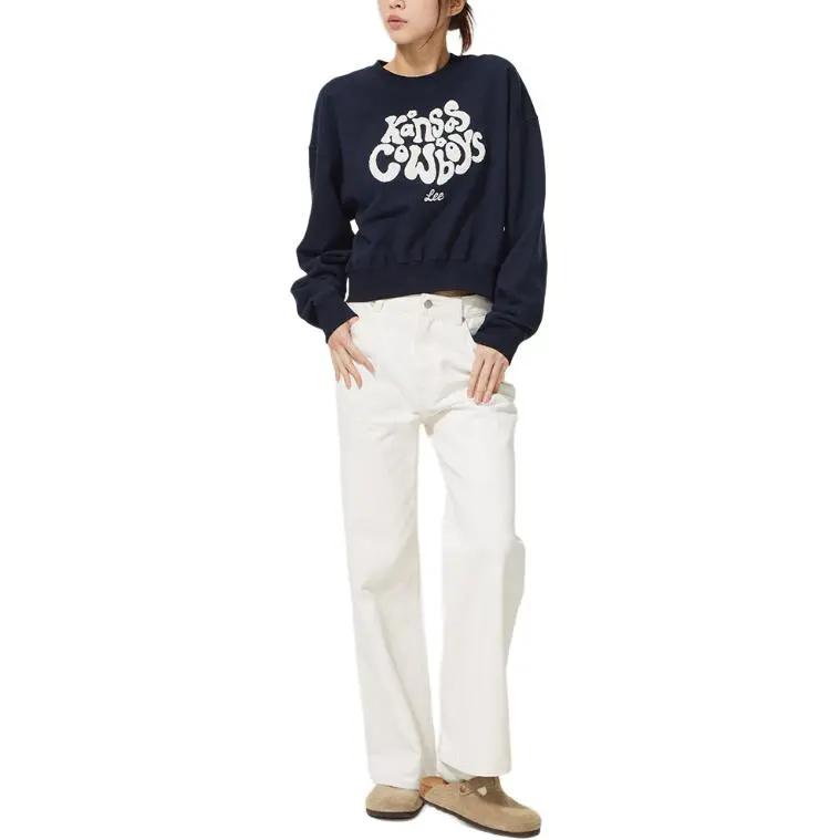 Lee Sweatshirt Women's Marine Blue-4