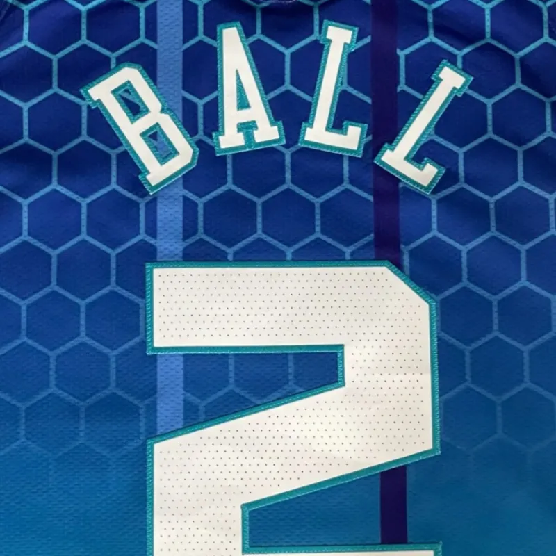 Jordan Basketball Jerseys Men's Blue-3