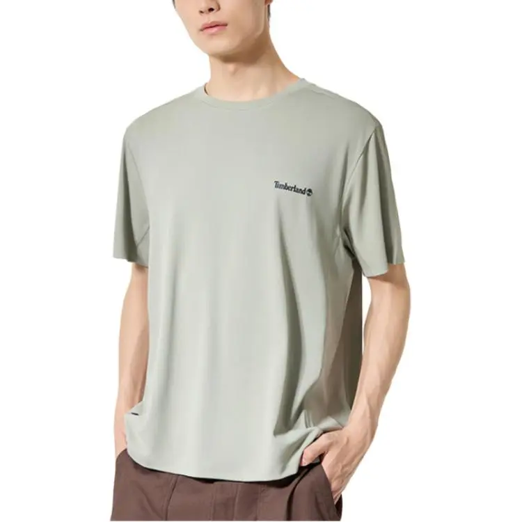 Timberland T Shirt Men's Gray Blue-3