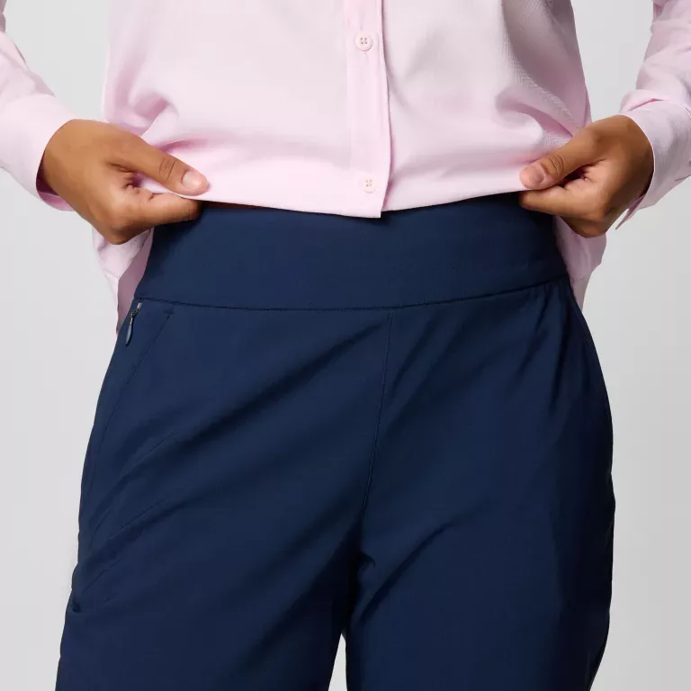 Columbia All Seasons™ Bootcut Pants Casual Pants Women's Marine Blue-3