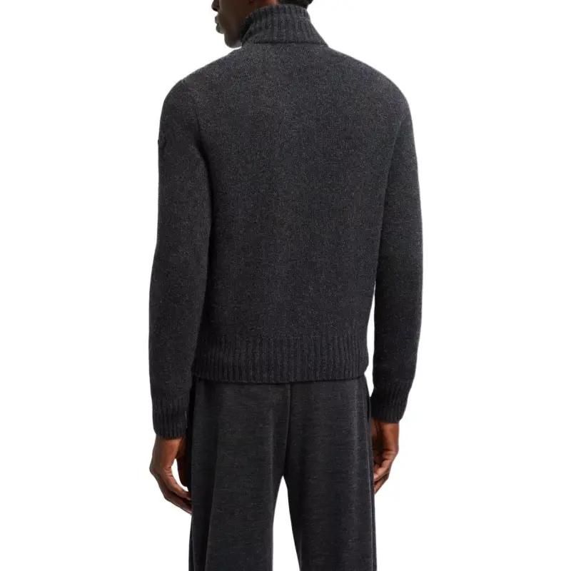 Moncler Logo Patch Padded Cardigan-3