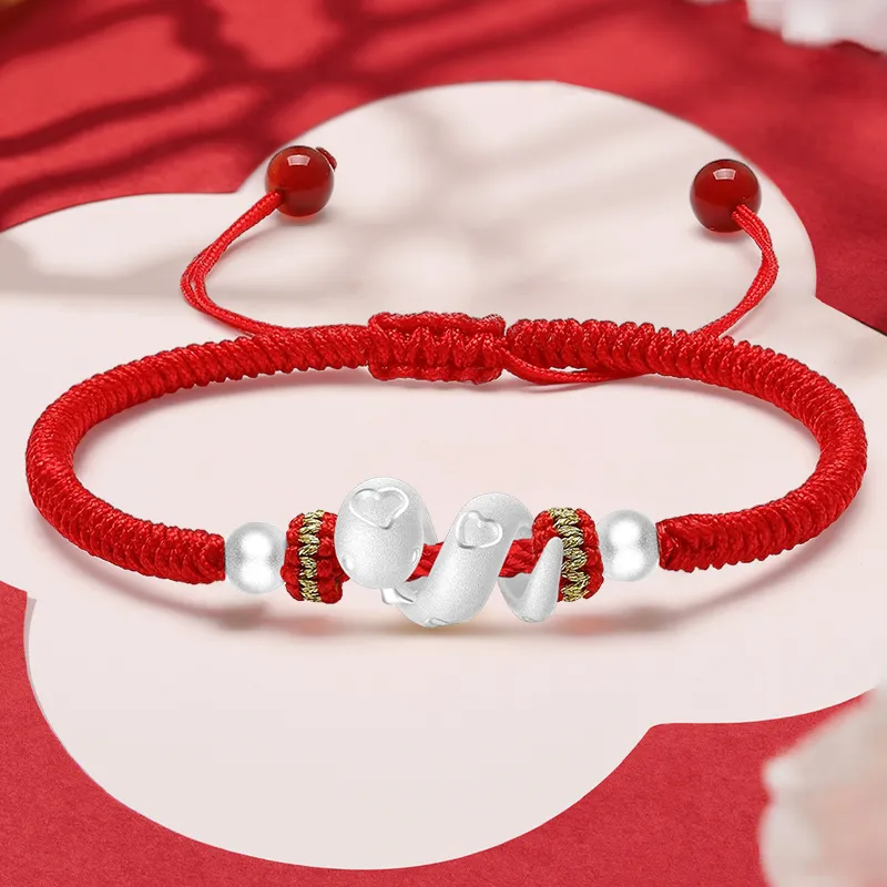 YASHENGZHUBAO Pure Silver Bracelets Unisex-7