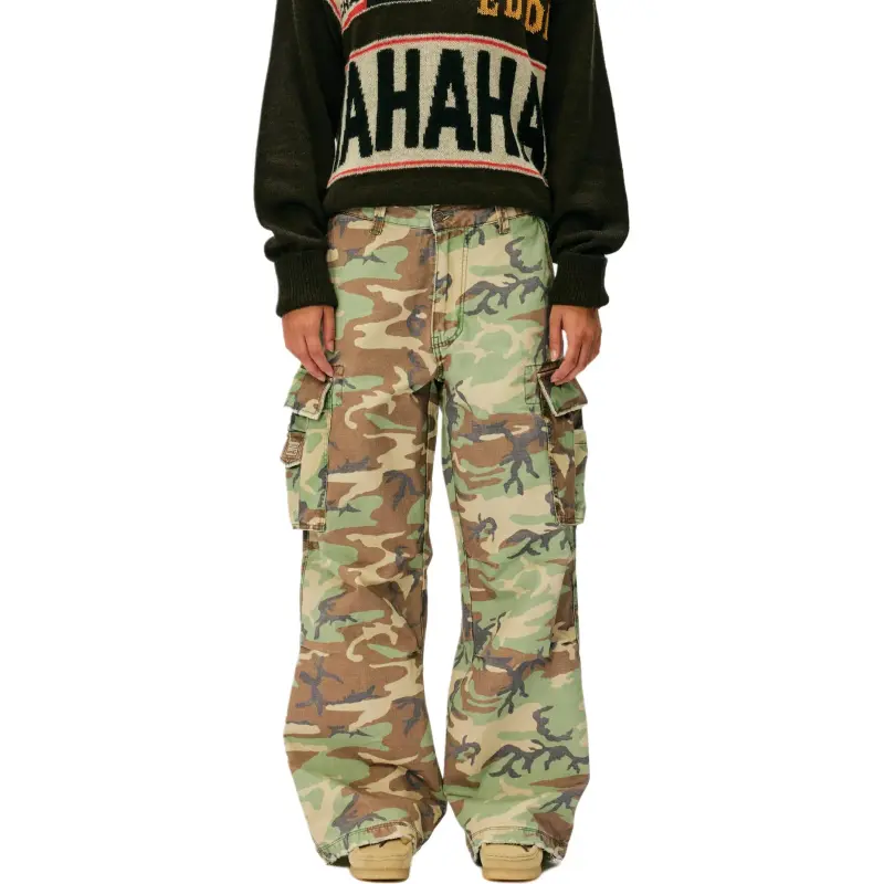 ERL Camo Cargo Pants-2