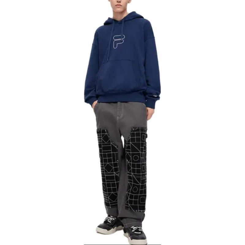FILA FUSION Sweatshirt Men's Dark Navy Blue-5