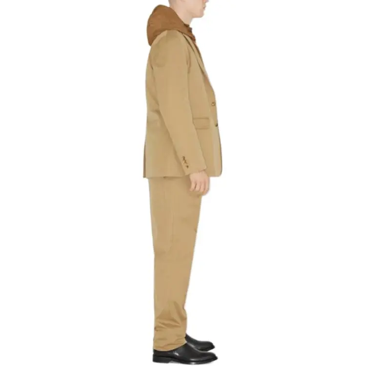 Burberry SS23 Business Suits Coats Men's Khaki-4