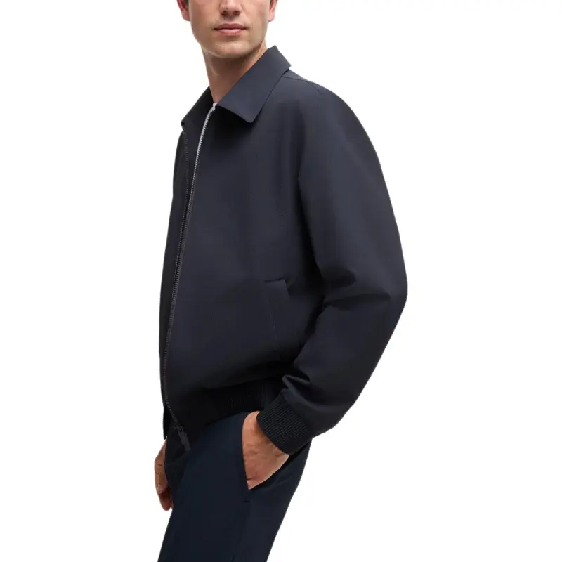 HUGO BOSS Water Repellent Zipped Jacket-5