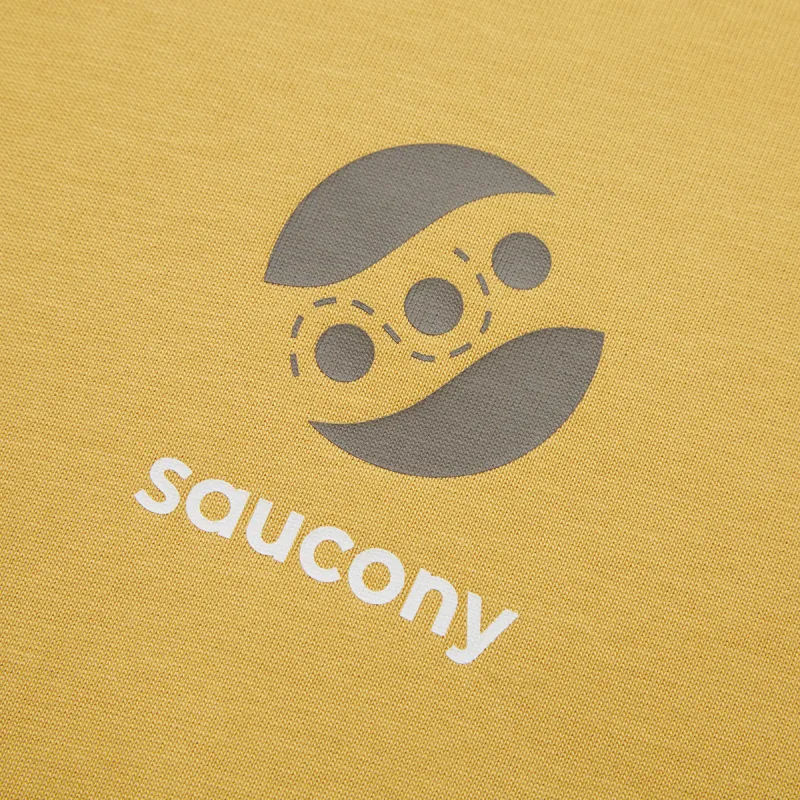 Saucony x Niko And ... T Shirt Unisex Yellow-2